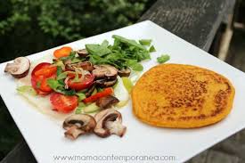 Arepa Fit De Auyama Pimenton Rojo Y Curcuma Arepas Auyama Comida