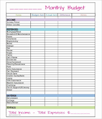 Printable Budget Worksheet Pdf Lovely Blank Monthly Expenses Bud Worksheet Pdf Budget Planner Template Simple Budget Template Budgeting Worksheets