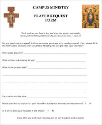 When submitting a prayer request, please use only first names, and for location, use only state and country. Free 10 Sample Prayer Request Forms In Ms Word Pdf