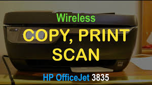 Visit the printer's official website, or click the link directly. How To Copy Print Scan With Hp Officejet 3835 All In One Printer Review Youtube