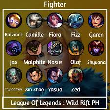 Jun 16, 2021 · i formed our wild rift team only last february, he said. Wild Rift Will Be Divided Into Six Champions Class Lol