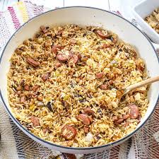 Cajun Black Eyed Pea Jambalaya In Your Rice Cooker Just Toss All The Ingredients In And You Re Good To Go Ri In 2020 Jambalaya Rice Pork Dishes Rice Cooker Recipes