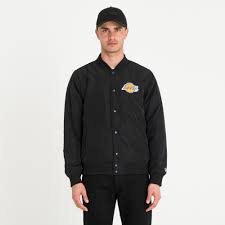 Let everyone know where your allegiance lies. La Lakers Black Bomber Jacket New Era Cap
