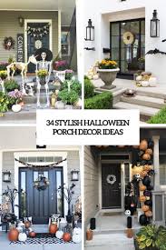 20 fun and spooky halloween porch decorating ideas. 34 Stylish Halloween Porch Decor Ideas Digsdigs