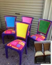 Dining Chairs Makeover By Serendipity Redesigns Gold Coast Painted Furniture Furniture Projects Dining Chair Makeover