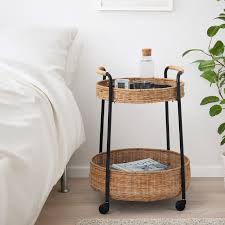 Maybe you would like to learn more about one of these? Lubban Trolley Table With Storage Rattan Anthracite Ikea