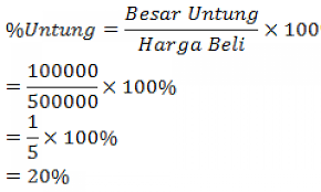 Dalam sebuah karung yang berisi pupuk tertera tulisan berat bersih 50 kg. Aritmatika Sosial Rumushitung Com