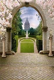 Aofoto 5x7ft Vintage Castle Garden Backdrop Retro Arch Do Https Www Amazon Com D Photoshop Backgrounds Studio Background Images Background For Photography
