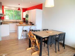 Sol Effet Bois Et Carrelage Rectangulaire Effet Beton Beige Pose En Quinconce Inspiration Deco Deco Bois