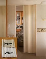 Up to 80 inches, up to 96 inches. Irvine 7275fib Rv Pleated Fabric Folding Door 72 W X 75 H Ivory