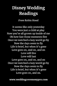 Disney Wedding Reading From Robin Hood It Seems Like Only Yesterday You Were Just A Child At Pla Wedding Planner Quotes Planner Quotes Disney Inspired Wedding
