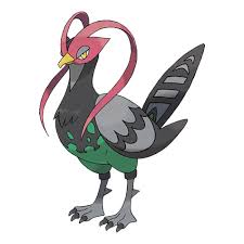 Black And White Bird Pokemon Name Unfezant 521 Males Swing Their Head Plumage To Threaten Opponents The Females Flying Abilities Surpass Those Of The M Pokemon Teams Pokemon Black Pokemon