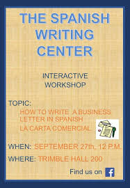 Nonetheless, you're here now, and so in this post, we'll are going to give you everything you need to know about writing a letter in spanish, whether. How To Write A Business Letter In Spanish Weds Sept 27th Espanol Uta