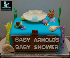 Pin By Sue S Creations On Custom Made Cakes Finding Nemo Baby Shower Nemo Baby Shower Finding Nemo Baby
