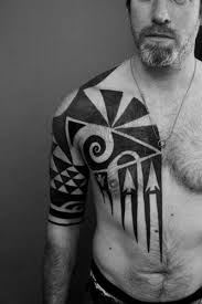 Tatuagem Ombro Braco Peito Tribais Barriga Maori Por Evil From The Needle