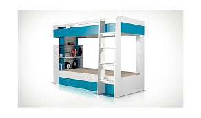 Avec l'application lits superposés installée sur votre téléphone, vous pouvez mieux discuter des lits superposés avec vos amis, votre famille, votre architecte d'intérieur ou votre architecte. Lit Enfant Superpose Bleu Et Blanc 2 Places Jolly