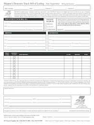 Bill Of Lading Form Fill Out And Sign Printable Pdf Template Signnow