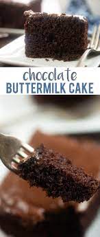 Buttermilk Chocolate Cake Recipe Buttermilk Chocolate Cake Desserts Buttermilk Cake Recipe
