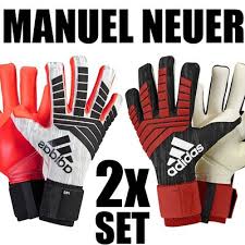 Predator fingersave junior manuel neuer gloves. Adidas Manuel Neuer Torwarthandschuhe Set 2018 2019