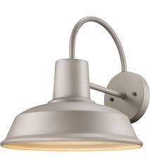 Trans Globe Lighting 50330 Sl Tacoma 1 Light 13 Inch Silver Outdoor Wall Sconce