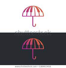 Music Umbrella Logo Icon Combination Of Umbrella Shape And Piano Tuts As Symbol Of Music Vector File Eps 10 Color Graphic Design Logo Logo Icons Logo Design