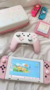My Pink Nintendo Switch Havali Seyler Nintendo Kirtasiye Malzemeleri