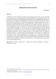 Secara sederhana, latar belakang penelitian merupakan titik awal berangkatnya suatu gagasan besar dalam rangka memecahkan masalah melalui kajian illiah atau proyek penelitian. Pdf X Phemism And Creativity