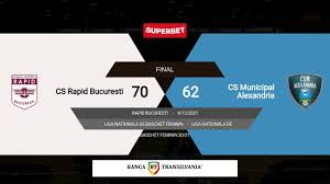 Cs rapid bucurești se află în subordinea ministerului transporturilor, fiind o. Lnbf 2020 2021 Rapid BucureÈ™ti Csm Alexandria Play Out 1 Game 1 Youtube