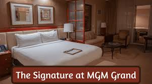 The mgm grand tower rooms offer several options for spacious, relaxing, and comfortable accommodations in las vegas. Review The Signature At Mgm Grand Las Vegas Curious Claire