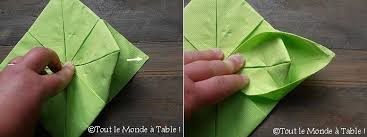 Comment plier des serviettes pliage serviette bouddha. Pliage De Serviette En Fleur De Lotus Tout Le Monde A Table
