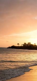 Untamed Sunset In The Caribbean Wallpaper 1242 2688 Iphone 11 Pro Max Wallpaper Scaled Iphone Wallpaper Field Wallpaper Aesthetic Wallpapers