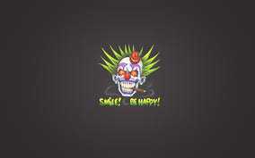 Digital, digital art, artwork, fantasy art, drawing, painting. Wallpaper Clown Art Smile Inscription 1920x1200 Wallhaven 1006134 Hd Wallpapers Wallhere