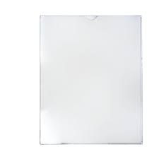 Our clear business card holder puts the focus on your professional details. Clear Acrylic Wall Mount Sign Holder With Two 1 Velcro Strips 8 1 2 L X 11 H