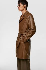 Faux Leather Coat New In Man Zara Taiwan China Faux Leather Coat Leather Coat Coat