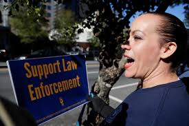 Federal employees protest government shutdown