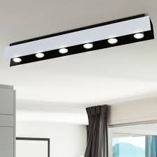 Make sure kitchen ceiling light fixtures provide enough light for easy chopping and slicing. Led Design Ceiling Lamp Living Room Ceiling Lamp Black White Metal 6x Led 5 Watt 400 Lm L X W X H 83x8 5 X11 5 Cm Etc Shop Lamps Furniture Technology Household
