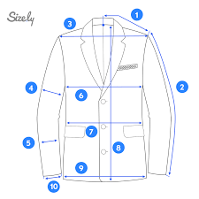 how to measure a blazer jacket sizely medium