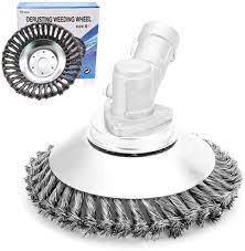 At the best online prices at ebay! Amazon Com Wire Brush Cutter Trimmer Head Set Rust Removal Weed Cleaning Tools Replacement Garden Grass Weed Brush Cutting Head For Cleaning Rust Lawnmowers And Paving Stones 8 Inch Garden Outdoor