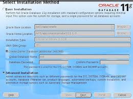Oracle support services only provides support for oracle database enterprise edition (ee) and oracle database standard edition 2 (se2) in conjunction with a valid oracle database technical support agreement. Oracle 11g Step By Step Installation Guide With Screenshots