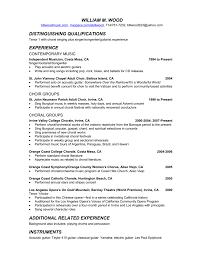 music resume billwoodmusic