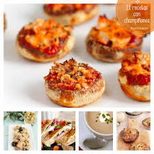 Ñam, ñam, los champiñones rellenos ricos están. Champinones 11 Recetas Para Todos Los Gustos Pequerecetas