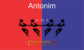 · sinonim merupakan perkataan yang mempunyai maksud yang sama atau seperti. Antonim Lawan Kata Dari A Sampai Z Disertai Contoh Soal Ciptacendekia Com