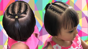 Si lees esto de seguro ya eres mamá o al menos una tía consentidora que le encanta ver a sus pequeñas súper coquetas y bien. Trenzas Raperas En Bebes Trenzas Raperas En Ninas Cabello Corto Trenzas Faciles Youtube