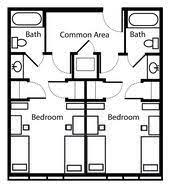 Student Affairs Housing Blazer Hall Student Hostel Student Room Dorm Room Layouts