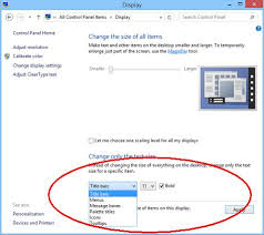 Note that you can change the it should also be noted that if you don't see the option to adjust text size in windows 10, it may be that you need to update to the latest version. Windows 10 System Font Settings