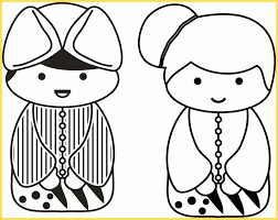 Gambar kartun wanita muslimah hitam putih. Gambar Kartun Comel Hitam Putih