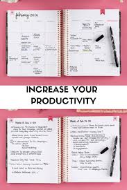 The Best Parts Of A Planner And Notebook Combined This 2019 Planner Features A Dated 12 Month Calenda Monthly Planner Planner Erin Condren Writing Essentials