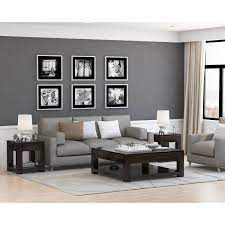 You'll commonly see it used in diners and family restaurants along with a placemat or a coffee cup. Glencoe Solid Wood 3 Piece Coffee Table Set