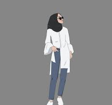 Gambar kartun muslimah cantik anime berhijab salah satu gambar kartun muslimah berhijab yang paling banyak digemari dan anda bisa mengunduh atau mencetak gambar atau foto kartun muslimah tomboy kolek gambar anime hijab di samping memakai printer. 20 Gambar Kartun Wanita Berhijab Tomboy Gambar Kartun Hd