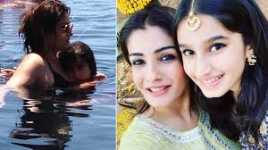 Raveena Tandon Wishes To Shrink Her Kids Back To Baby Sizes And Here S Why Hindi Movie News Bollywood Times Of India Raveena's adopted daughter chhaya is expecting her first child with husband shawn mendes.